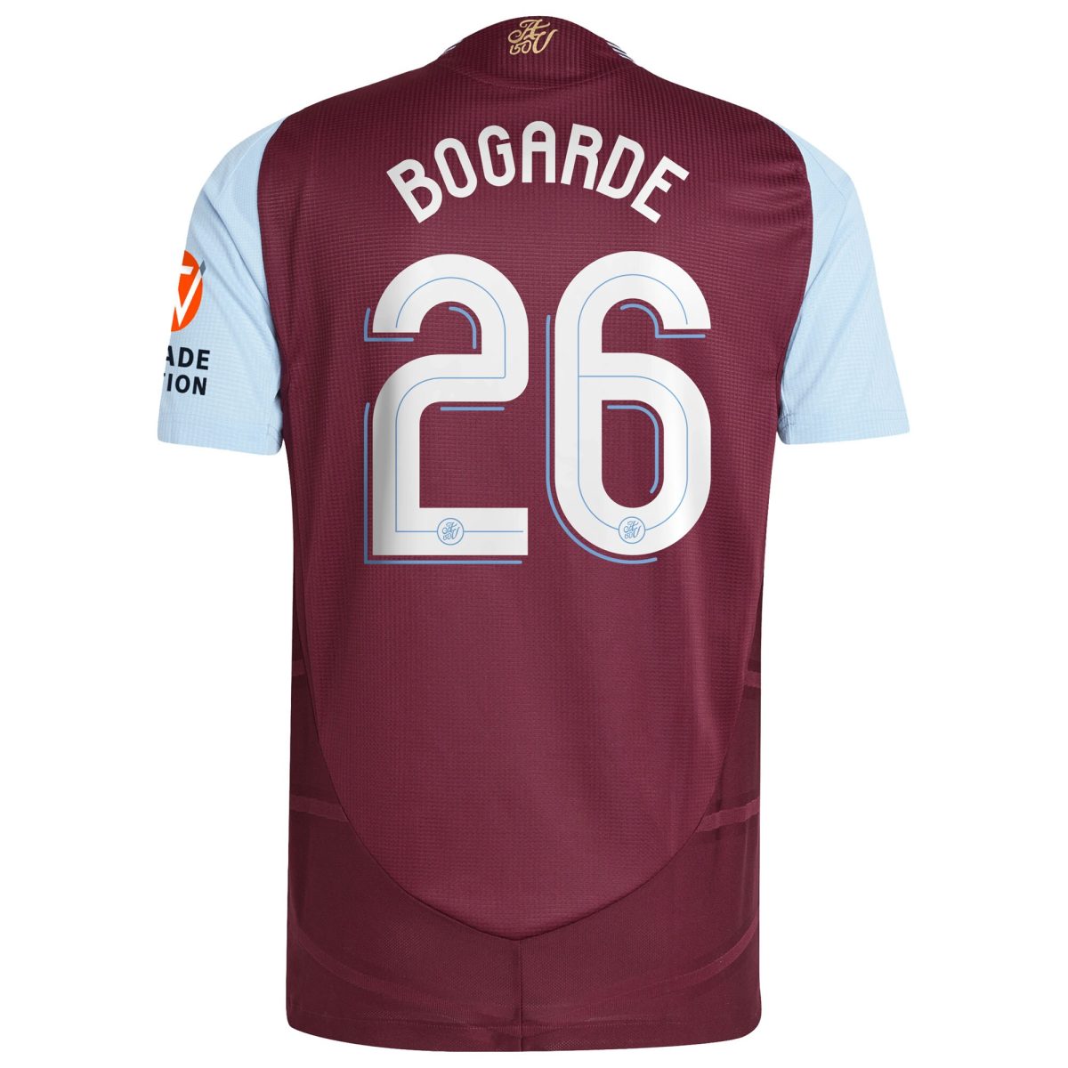 aston villa adidas home authentic shirt 2024-25 with bogarde 26 cup printing Collection | Aston Villa Jerseys for True Fans