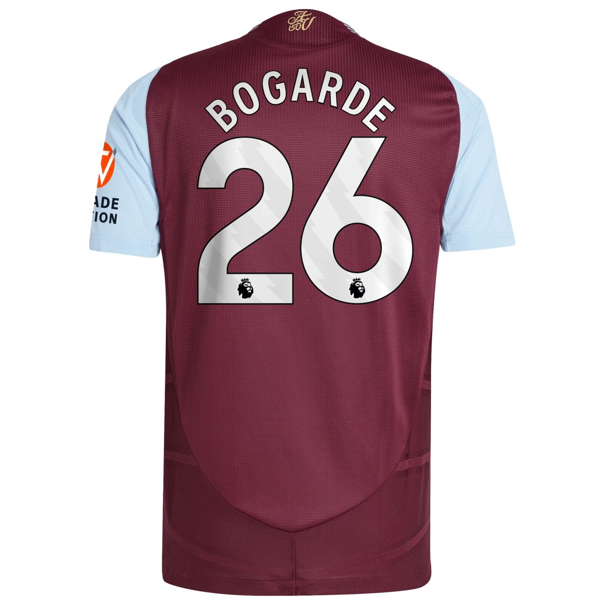 aston villa adidas home authentic shirt 2024-25 with bogarde 26 printing Collection | Aston Villa Jerseys for True Fans
