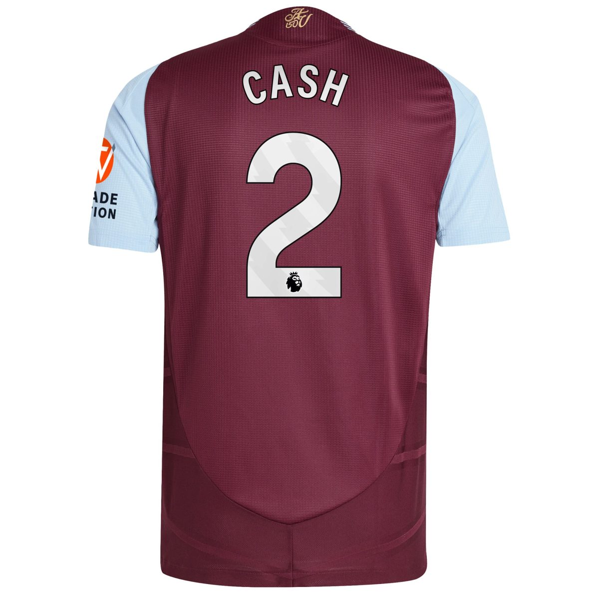 aston villa adidas home authentic shirt 2024-25 with cash 2 printing Collection | Aston Villa Jerseys for True Fans