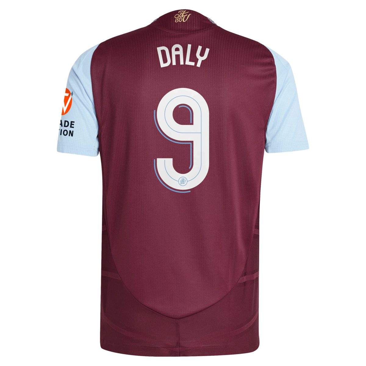 aston villa adidas home authentic shirt 2024-25 with daly 9 cup printing Collection | Aston Villa Jerseys for True Fans