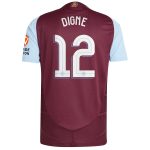 aston villa adidas home authentic shirt 2024-25 with digne 12 cup printing Collection | Aston Villa Jerseys for True Fans