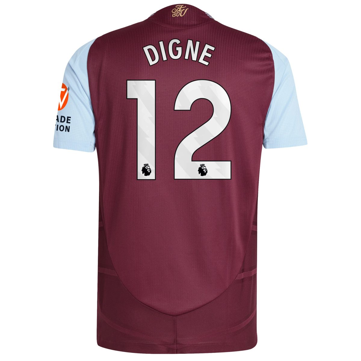 aston villa adidas home authentic shirt 2024-25 with digne 12 printing Collection | Aston Villa Jerseys for True Fans