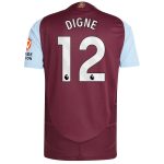 aston villa adidas home authentic shirt 2024-25 with digne 12 printing Collection | Aston Villa Jerseys for True Fans