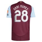 aston villa adidas home authentic shirt 2024-25 with gabi nunes 28 cup printing Collection | Aston Villa Jerseys for True Fans