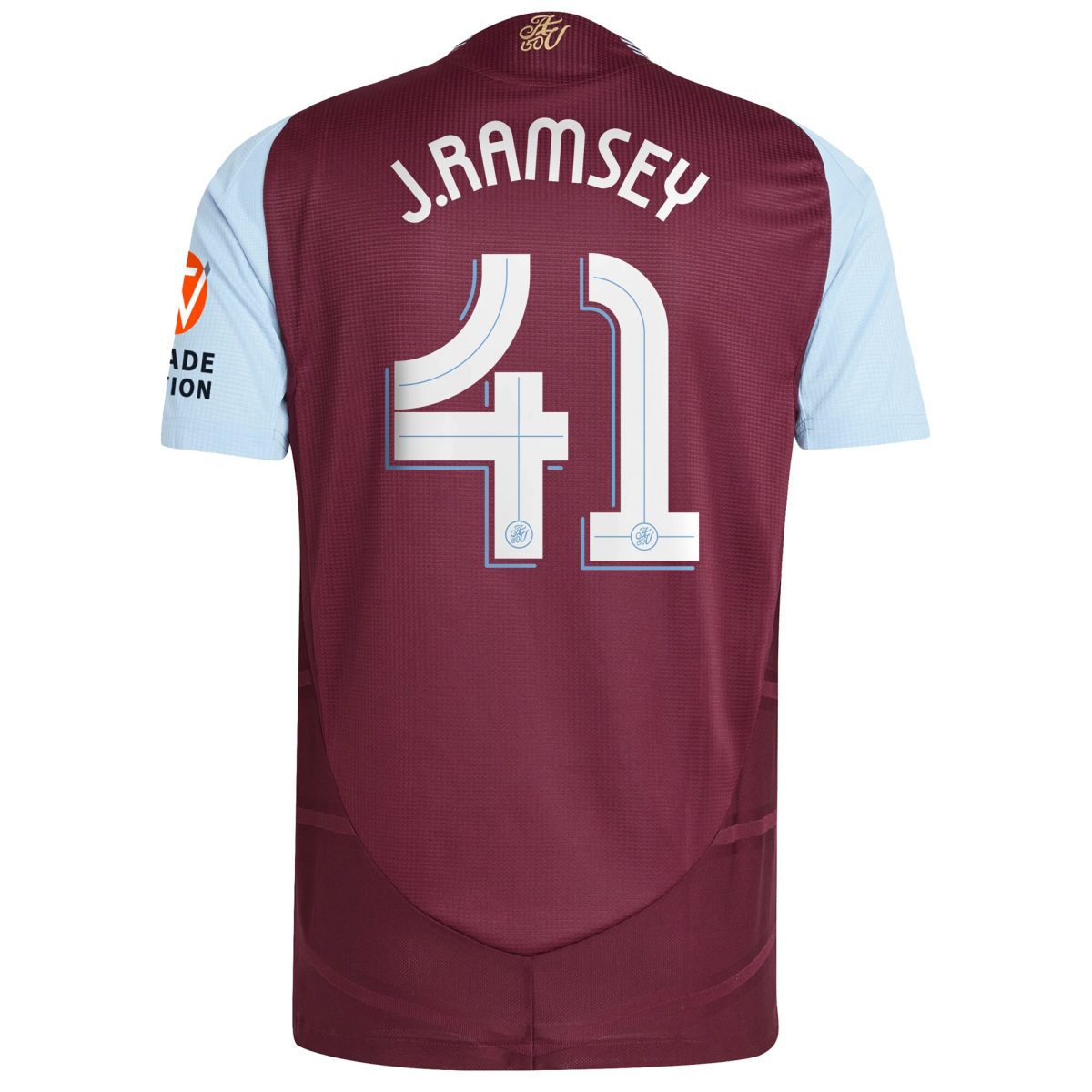 aston villa adidas home authentic shirt 2024-25 with j. ramsey 41 cup printing Collection | Aston Villa Jerseys for True Fans