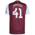 aston villa adidas home authentic shirt 2024-25 with j. ramsey 41 cup printing Collection | Aston Villa Jerseys for True Fans