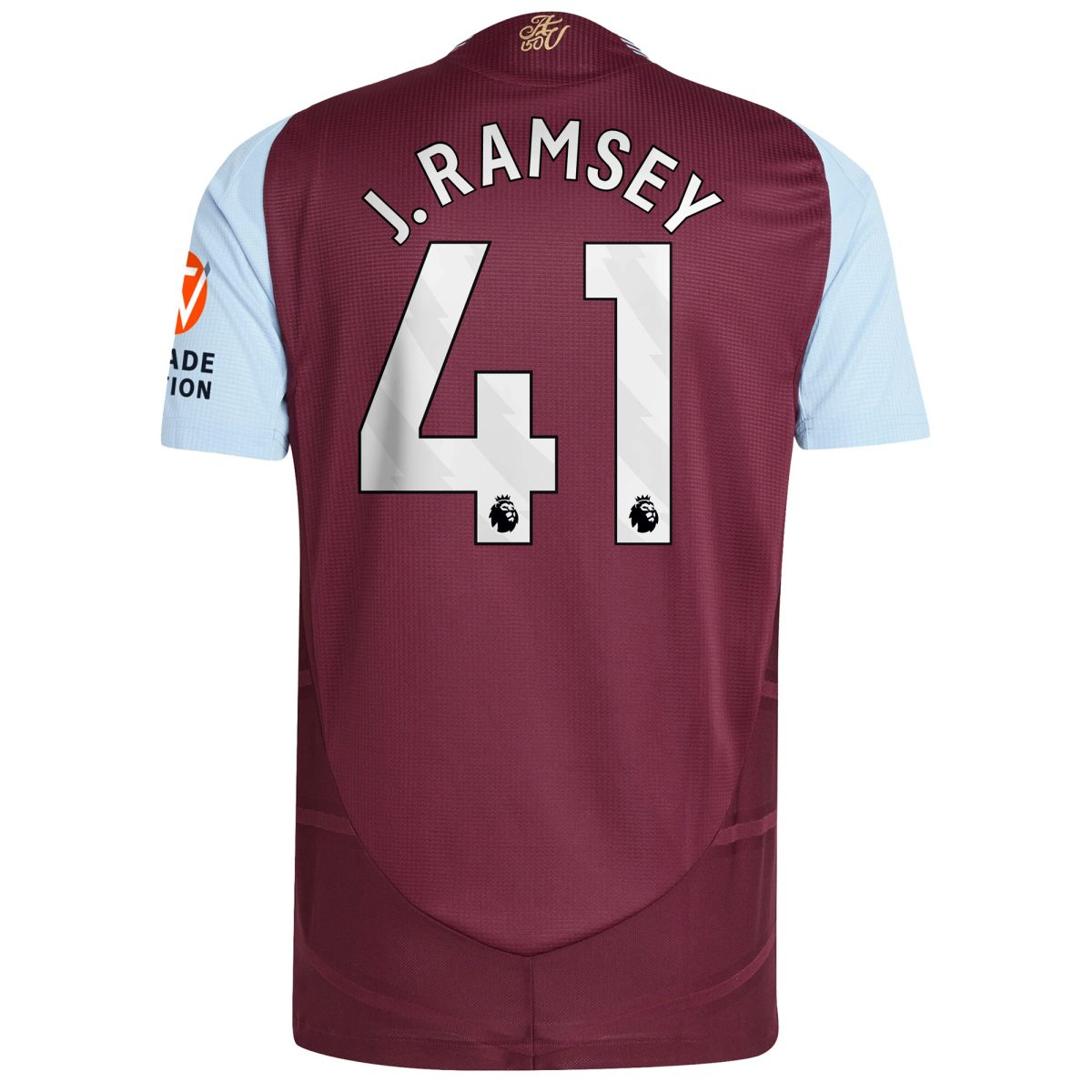 aston villa adidas home authentic shirt 2024-25 with j. ramsey 41 printing Collection | Aston Villa Jerseys for True Fans