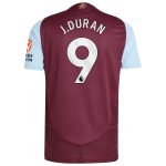 aston villa adidas home authentic shirt 2024-25 with j.duran 9 printing Collection | Aston Villa Jerseys for True Fans