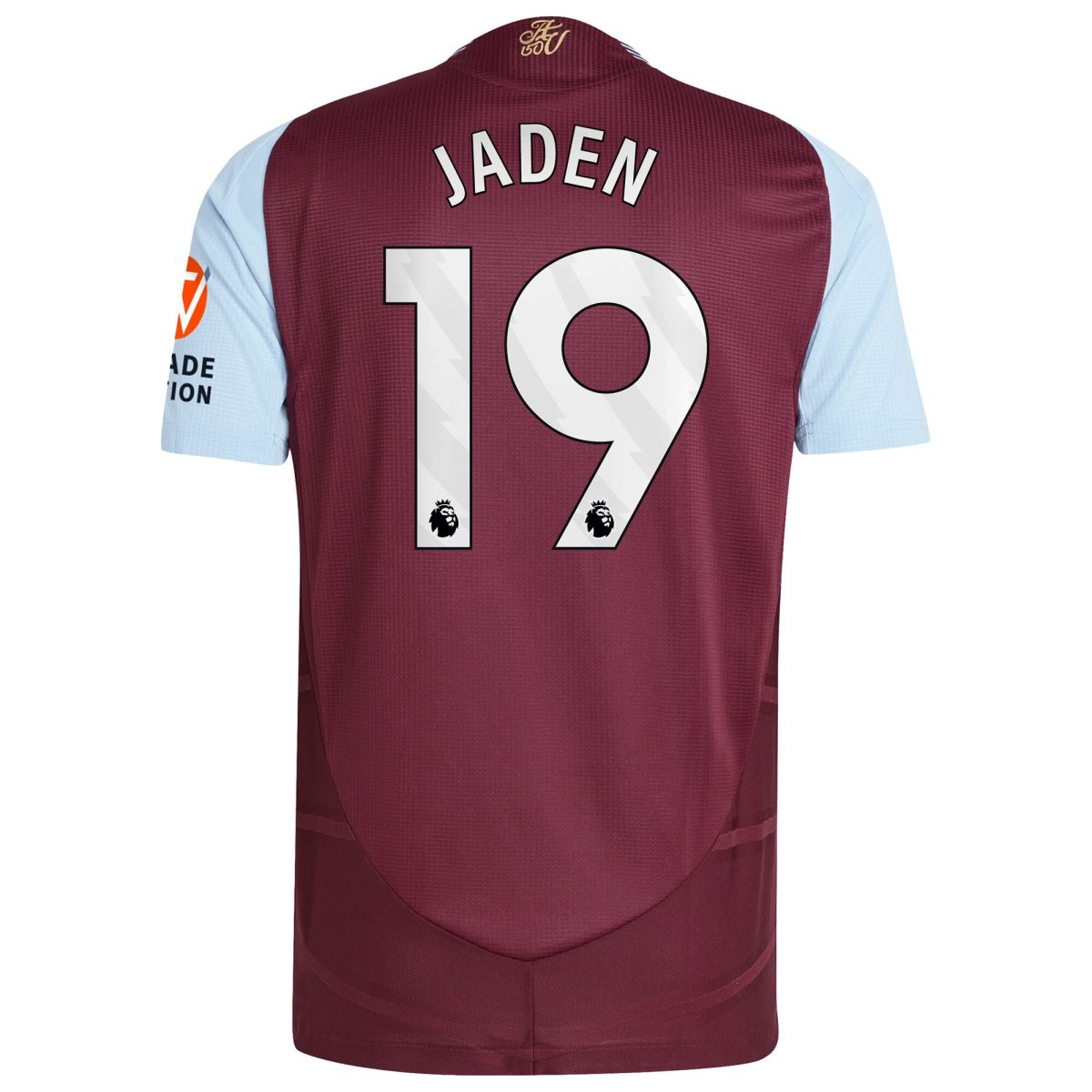 aston villa adidas home authentic shirt 2024-25 with jaden 19 printing Collection | Aston Villa Jerseys for True Fans