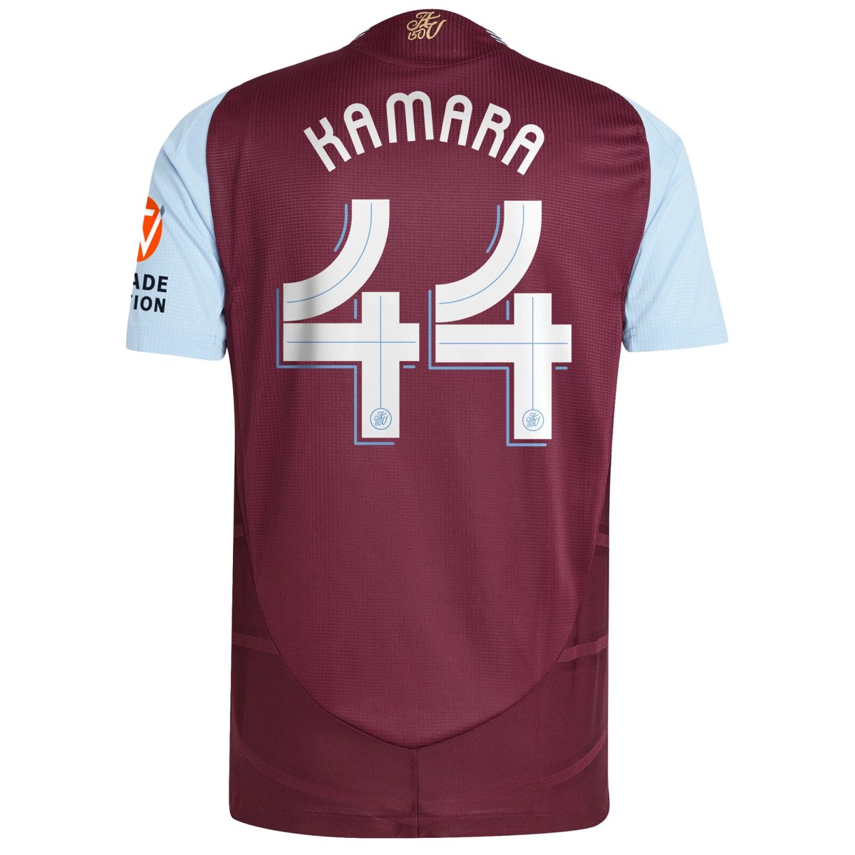 aston villa adidas home authentic shirt 2024-25 with kamara 44 cup printing Collection | Aston Villa Jerseys for True Fans