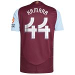 aston villa adidas home authentic shirt 2024-25 with kamara 44 cup printing Collection | Aston Villa Jerseys for True Fans