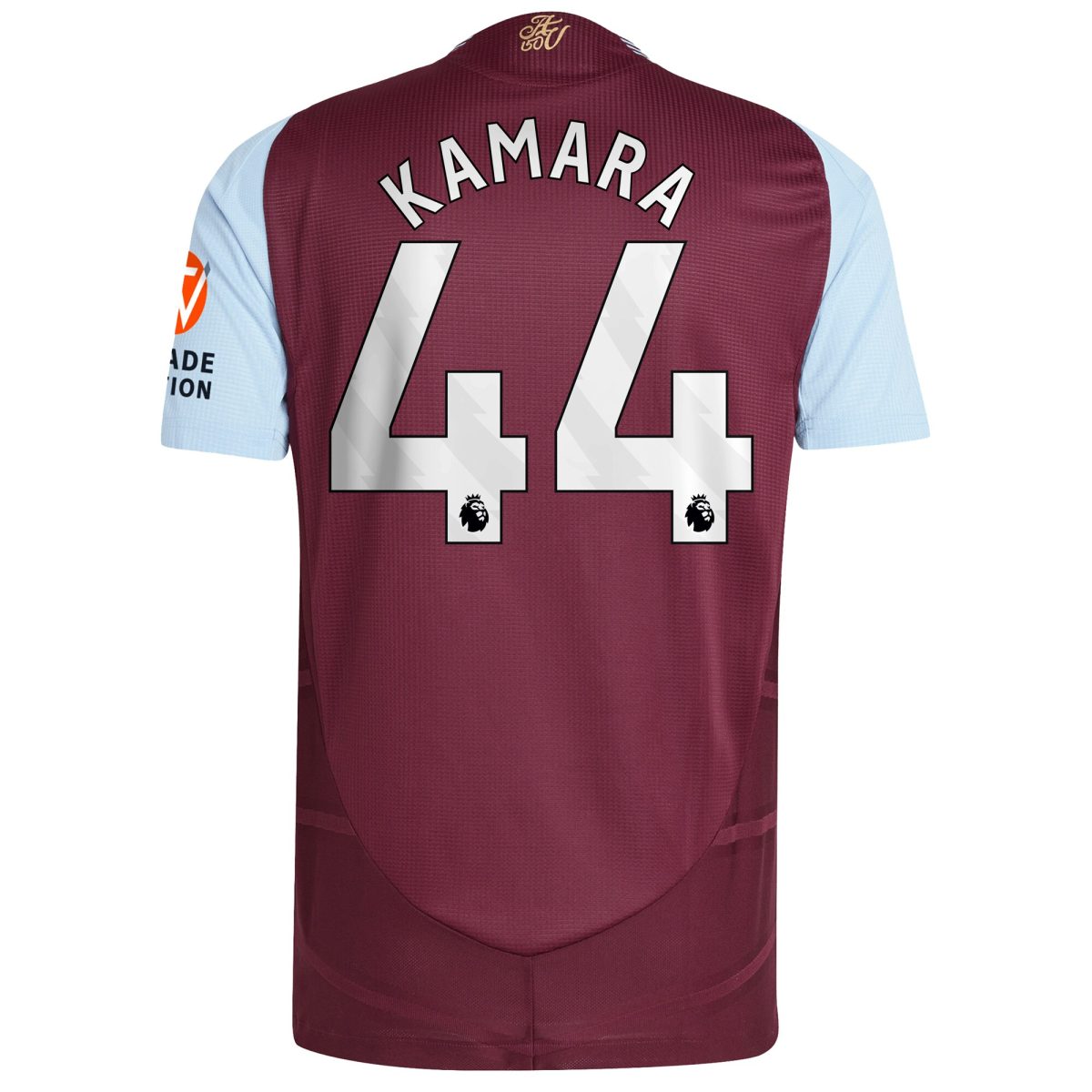 aston villa adidas home authentic shirt 2024-25 with kamara 44 printing Collection | Aston Villa Jerseys for True Fans