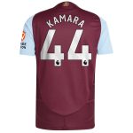 aston villa adidas home authentic shirt 2024-25 with kamara 44 printing Collection | Aston Villa Jerseys for True Fans