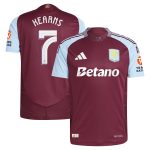 aston villa adidas home authentic shirt 2024-25 with kearns 7 cup printing Collection | Aston Villa Jerseys for True Fans