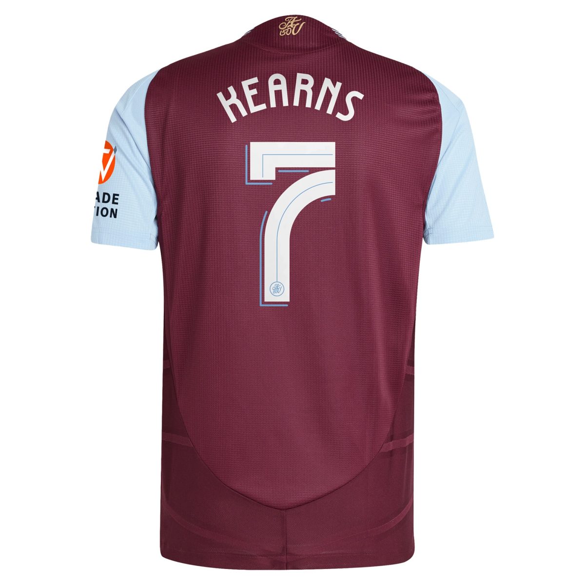 aston villa adidas home authentic shirt 2024-25 with kearns 7 cup printing Collection | Aston Villa Jerseys for True Fans