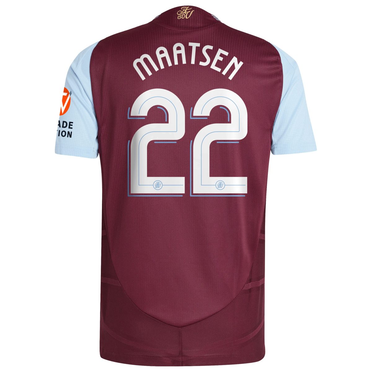 aston villa adidas home authentic shirt 2024-25 with maatsen 22 cup printing Collection | Aston Villa Jerseys for True Fans