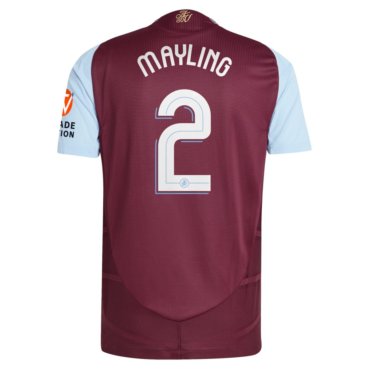 aston villa adidas home authentic shirt 2024-25 with mayling 2 cup printing Collection | Aston Villa Jerseys for True Fans