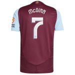 aston villa adidas home authentic shirt 2024-25 with mcginn 7 cup printing Collection | Aston Villa Jerseys for True Fans
