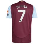 aston villa adidas home authentic shirt 2024-25 with mcginn 7 printing Collection | Aston Villa Jerseys for True Fans