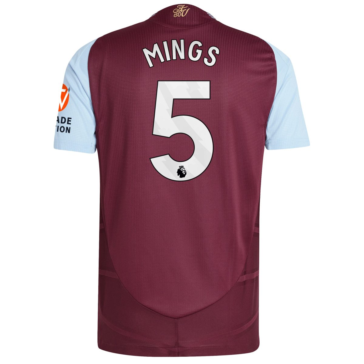 aston villa adidas home authentic shirt 2024-25 with mings 5 printing Collection | Aston Villa Jerseys for True Fans