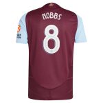 aston villa adidas home authentic shirt 2024-25 with nobbs 8 cup printing Collection | Aston Villa Jerseys for True Fans
