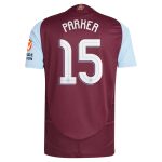 aston villa adidas home authentic shirt 2024-25 with parker 15 cup printing Collection | Aston Villa Jerseys for True Fans