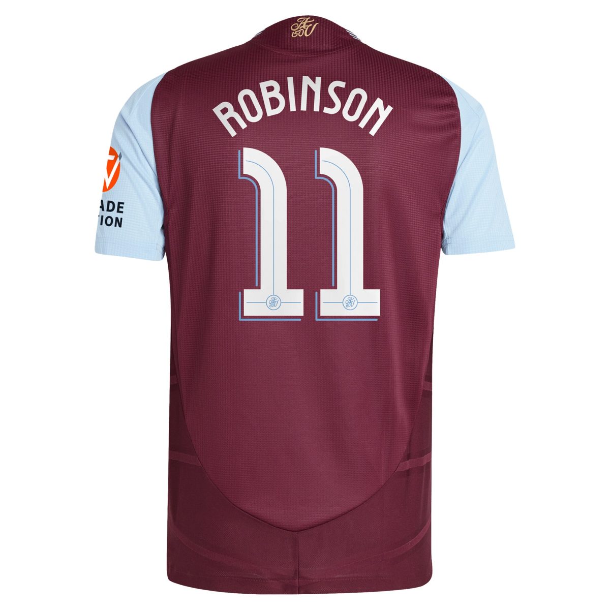 aston villa adidas home authentic shirt 2024-25 with robinson 11 cup printing Collection | Aston Villa Jerseys for True Fans