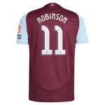 aston villa adidas home authentic shirt 2024-25 with robinson 11 cup printing Collection | Aston Villa Jerseys for True Fans