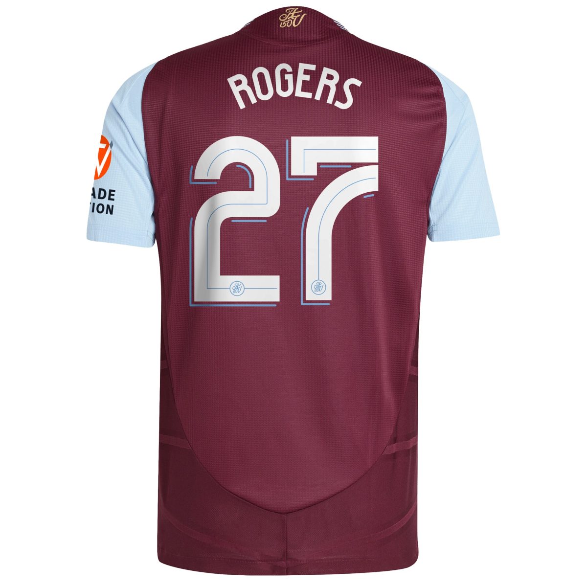 aston villa adidas home authentic shirt 2024-25 with rogers 27 cup printing Collection | Aston Villa Jerseys for True Fans
