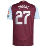 aston villa adidas home authentic shirt 2024-25 with rogers 27 cup printing Collection | Aston Villa Jerseys for True Fans