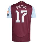 aston villa adidas home authentic shirt 2024-25 with salmon 17 cup printing Collection | Aston Villa Jerseys for True Fans