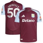 aston villa adidas home authentic shirt 2024-25 with swinkels 50 printing Collection | Aston Villa Jerseys for True Fans