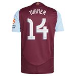 aston villa adidas home authentic shirt 2024-25 with turner 14 cup printing Collection | Aston Villa Jerseys for True Fans