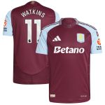 aston villa adidas home authentic shirt 2024-25 with watkins 11 printing Collection | Aston Villa Jerseys for True Fans