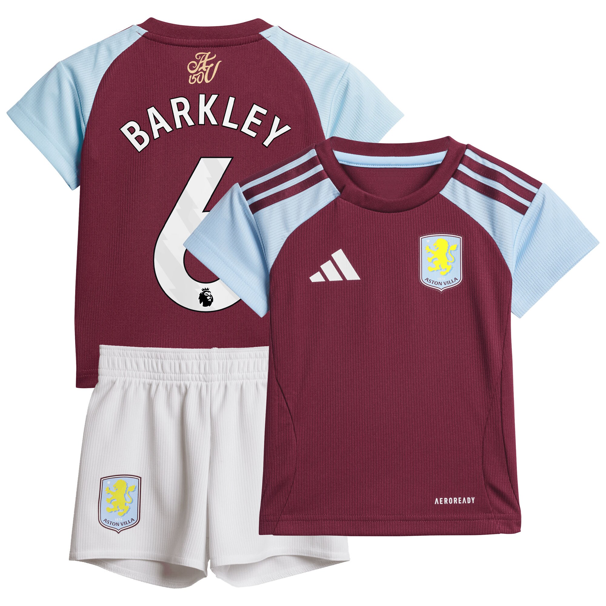 aston villa adidas home baby kit 2024-25 with barkley 6 printing Collection | Aston Villa Jerseys for True Fans