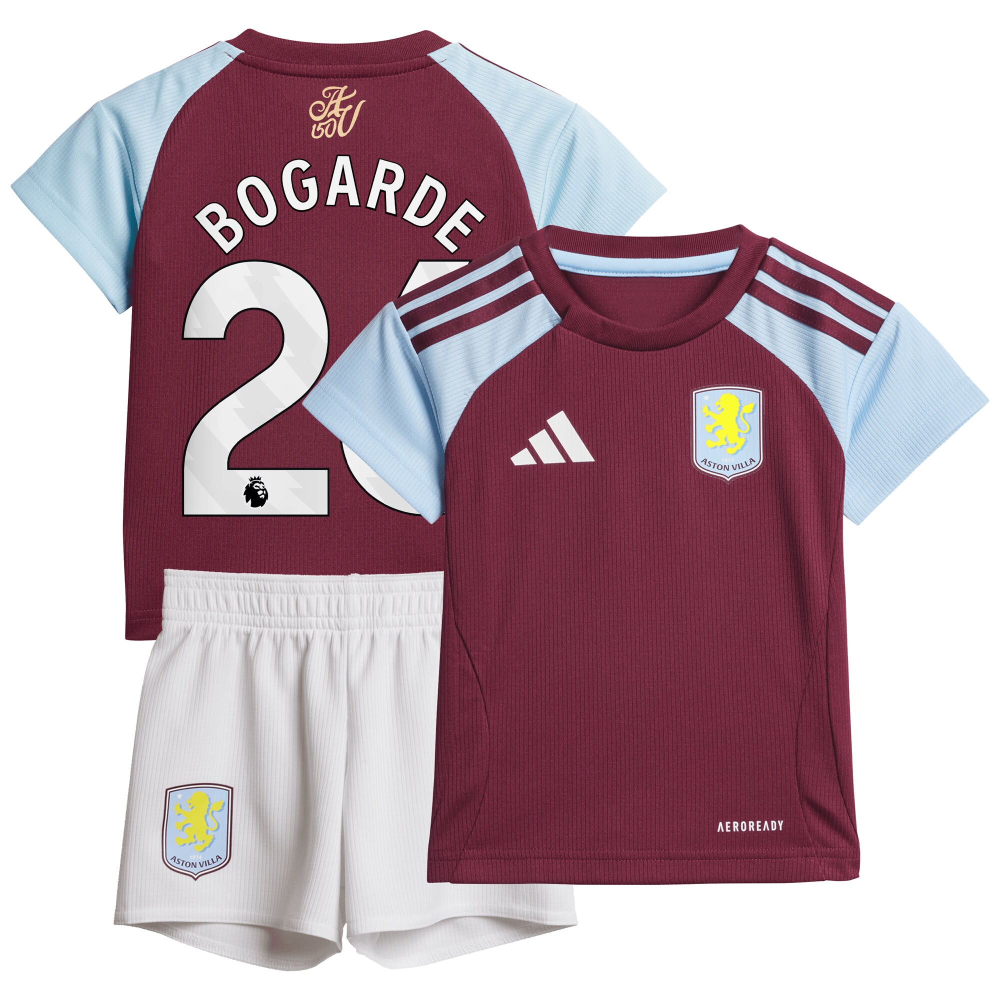 aston villa adidas home baby kit 2024-25 with bogarde 26 printing Collection | Aston Villa Jerseys for True Fans