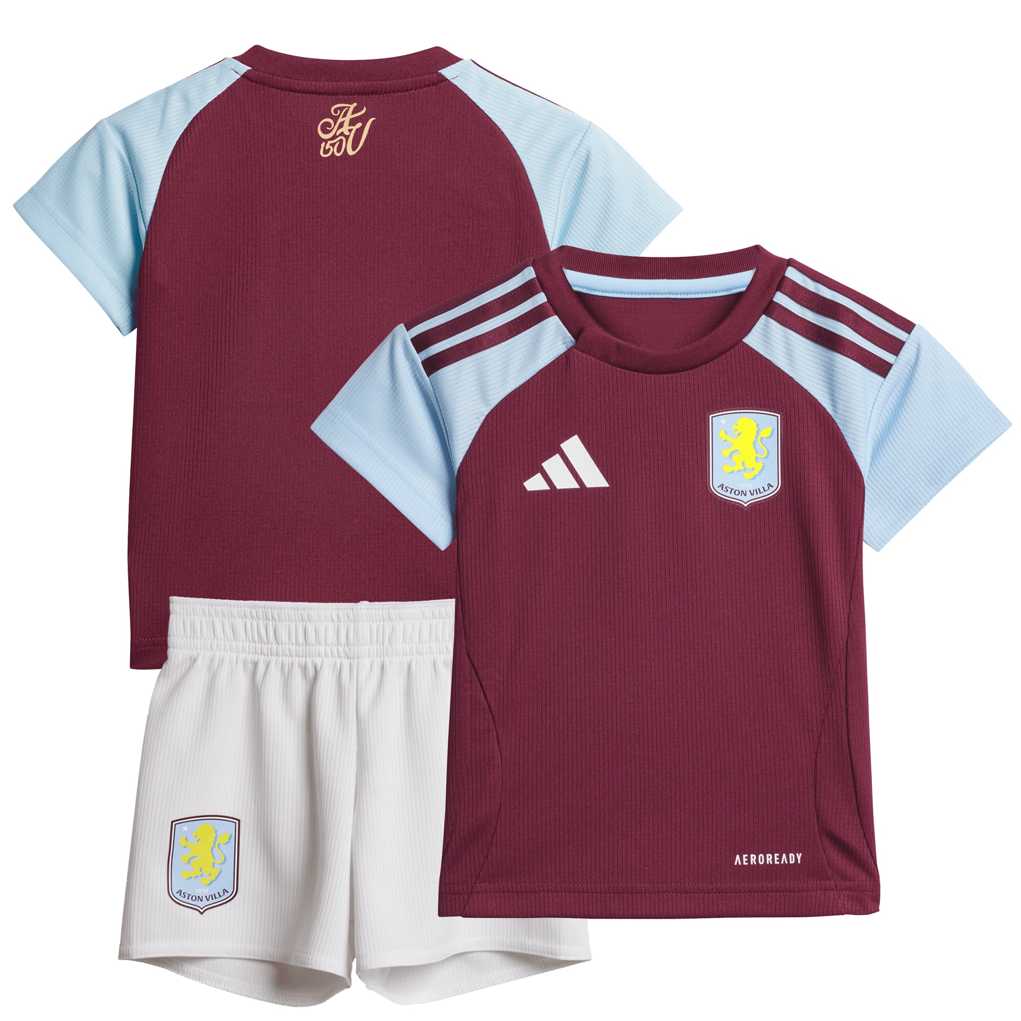 aston villa adidas home baby kit 2024-25 with custom printing Collection | Aston Villa Jerseys for True Fans