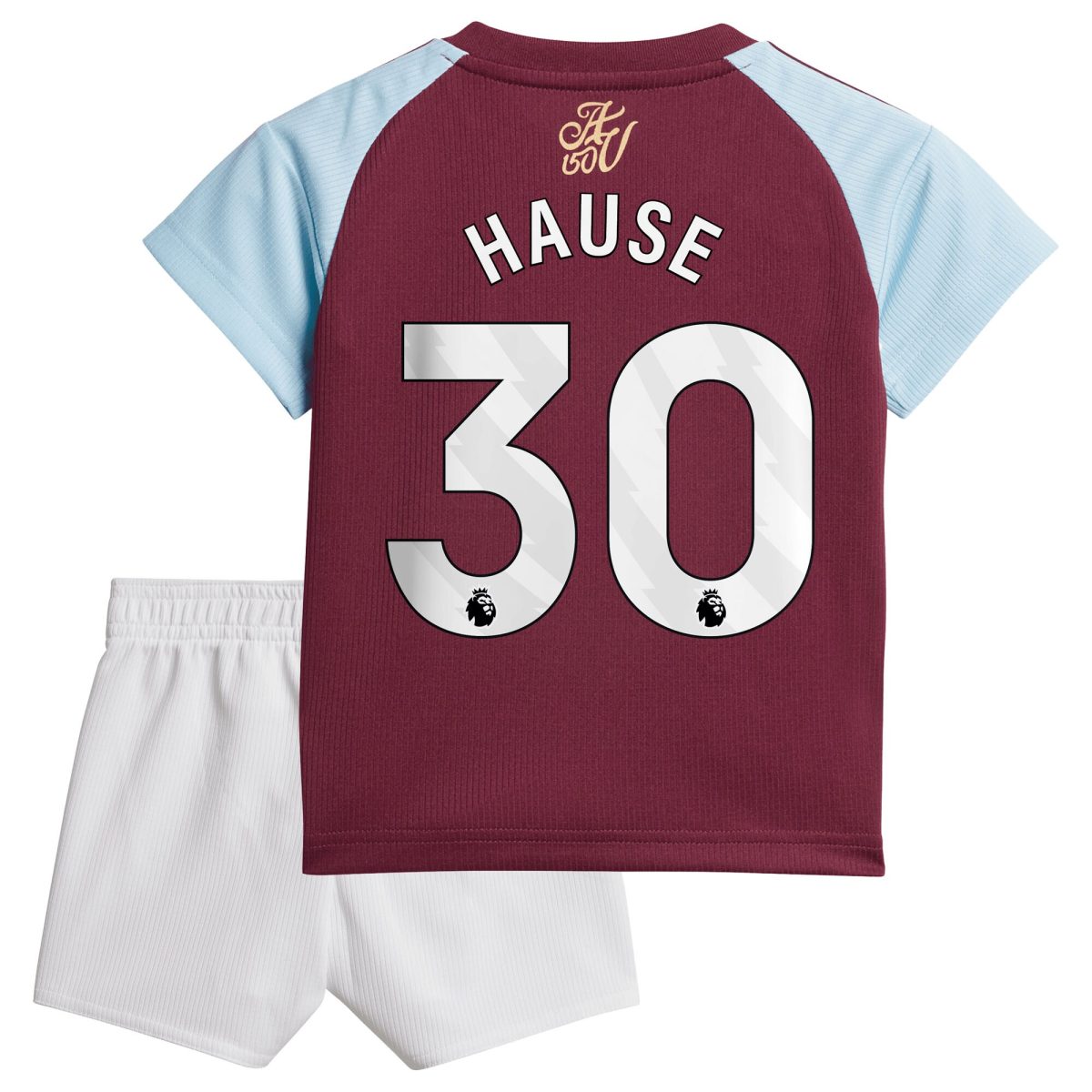 aston villa adidas home baby kit 2024-25 with hause 30 printing Collection | Aston Villa Jerseys for True Fans