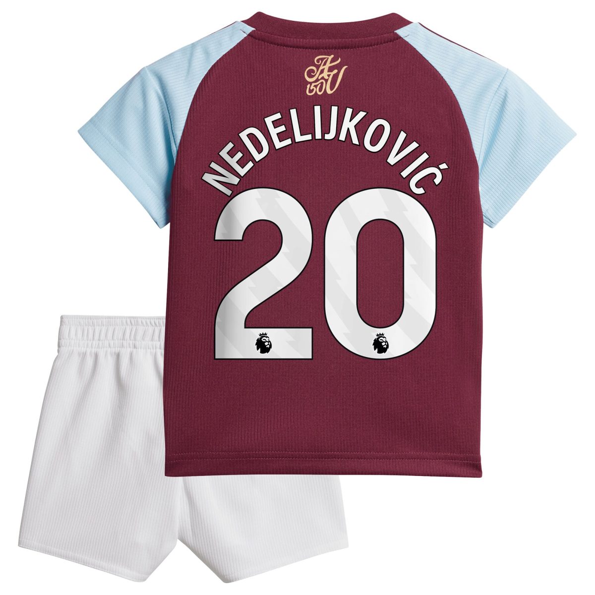 aston villa adidas home baby kit 2024-25 with nedeljković 20 printing Collection | Aston Villa Jerseys for True Fans