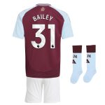 aston villa adidas home mini kit 2024-25 with bailey 31 printing Collection | Aston Villa Jerseys for True Fans