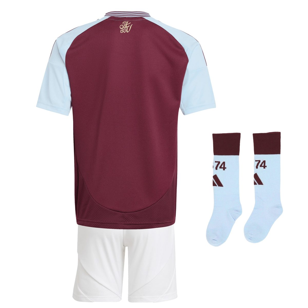 aston villa adidas home mini kit 2024-25 with custom printing Collection | Aston Villa Jerseys for True Fans