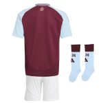 aston villa adidas home mini kit 2024-25 with custom printing Collection | Aston Villa Jerseys for True Fans