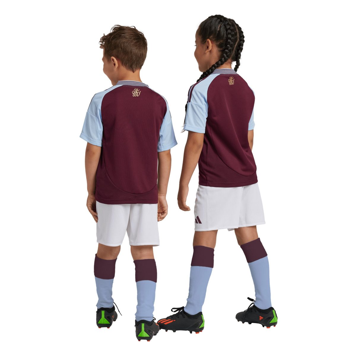 aston villa adidas home mini kit 2024-25 with custom printing Collection | Aston Villa Jerseys for True Fans