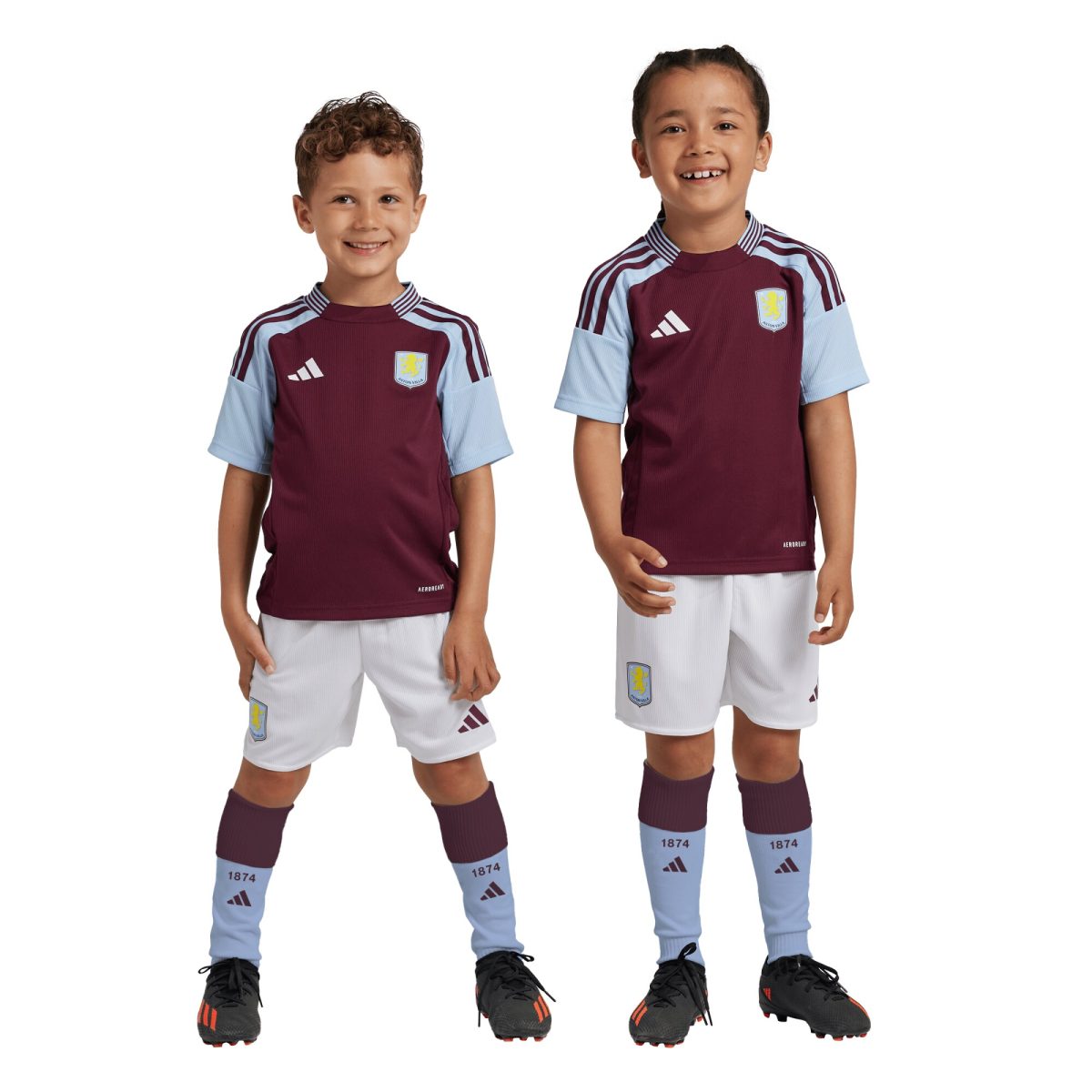 aston villa adidas home mini kit 2024-25 with custom printing Collection | Aston Villa Jerseys for True Fans