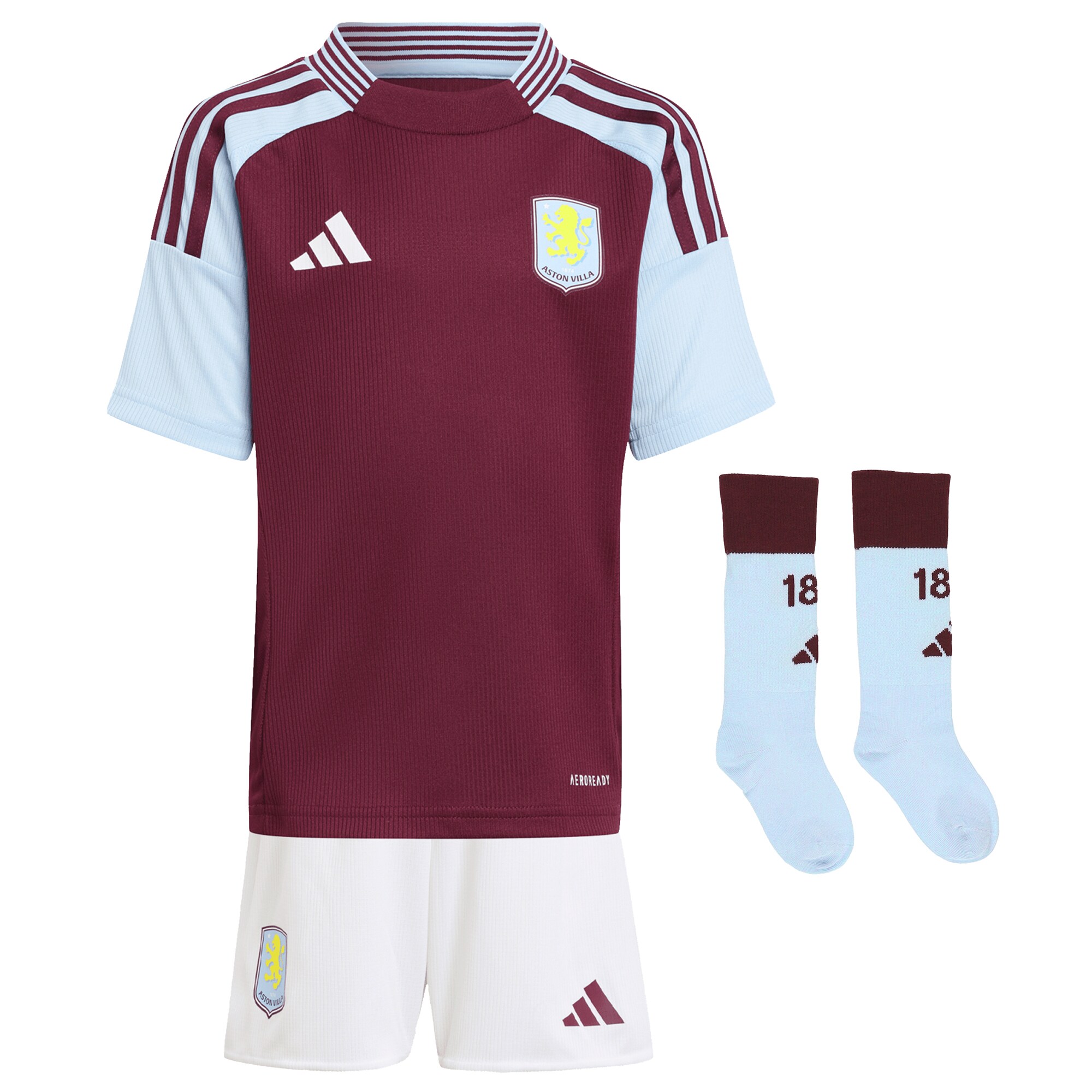 aston villa adidas home mini kit 2024-25 with mcginn 7 printing Collection | Aston Villa Jerseys for True Fans