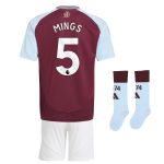 aston villa adidas home mini kit 2024-25 with mings 5 printing Collection | Aston Villa Jerseys for True Fans
