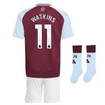 aston villa adidas home mini kit 2024-25 with watkins 11 printing Collection | Aston Villa Jerseys for True Fans