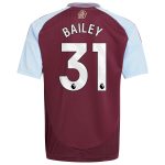 aston villa adidas home shirt 2024-25 – kids with bailey 31 printing Collection | Aston Villa Jerseys for True Fans