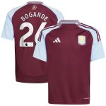 aston villa adidas home shirt 2024-25 – kids with bogarde 26 printing Collection | Aston Villa Jerseys for True Fans