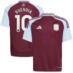 aston villa adidas home shirt 2024-25 – kids with buendia 10 printing Collection | Aston Villa Jerseys for True Fans